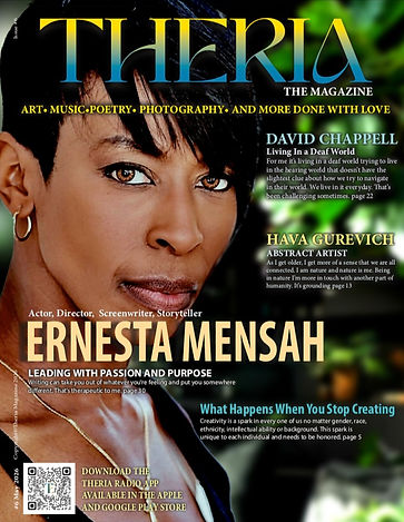 Theria magazine issue 6 feat Ernesta Mensah