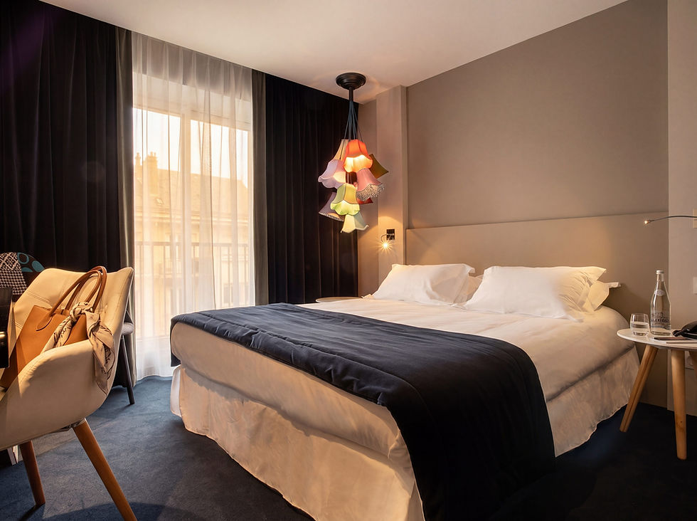Chambre Confort de l'Hôtel Le Cinq à Chambéry