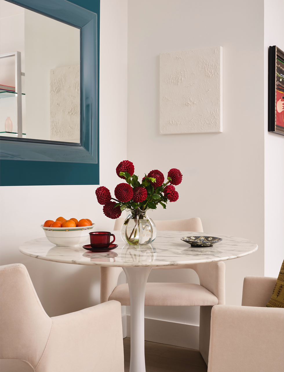 Annabel White Interiors — NYC Apartment, Dining Table 7.heic