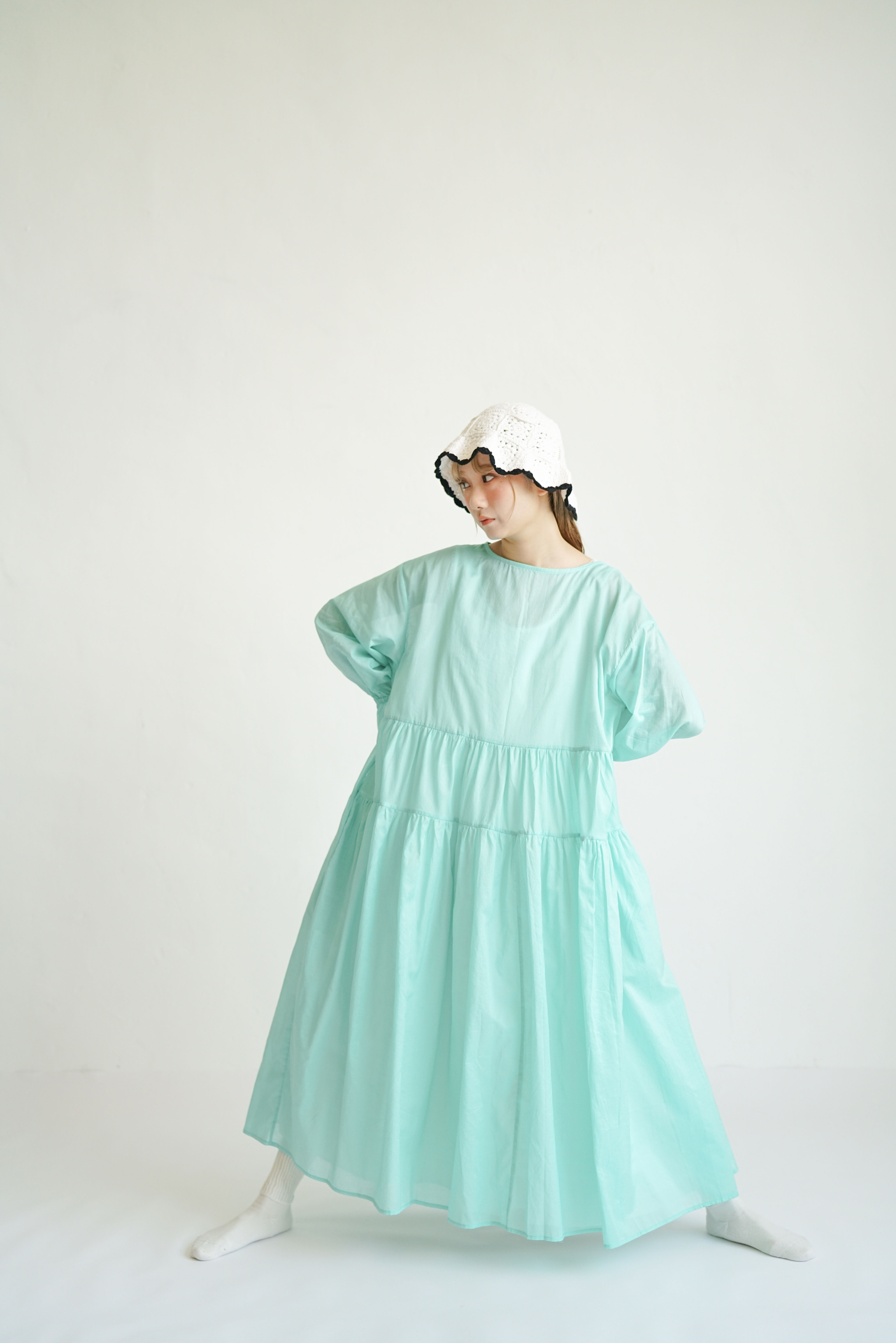 JANE yearly dress - tiffany green