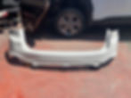 hyundai ix35 2011 2012 2013 2014 2015 arka tampon üst çıkma orjinal beyaz temiz ix35 ankara çıkma parça