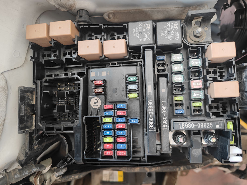 Hyundai Kona Sigorta Kutusu Tesisat Çıkma, hyundai kona 1.6 motor tesisatı çıkma, hyundai kona tesisat sigorta kutusu çıkma