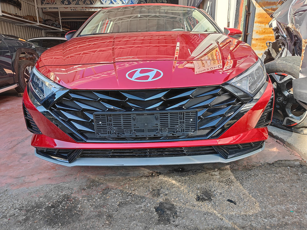 Hyundai i20 2024 kırmızı 1.4 Çıkma Yedek Parçaları