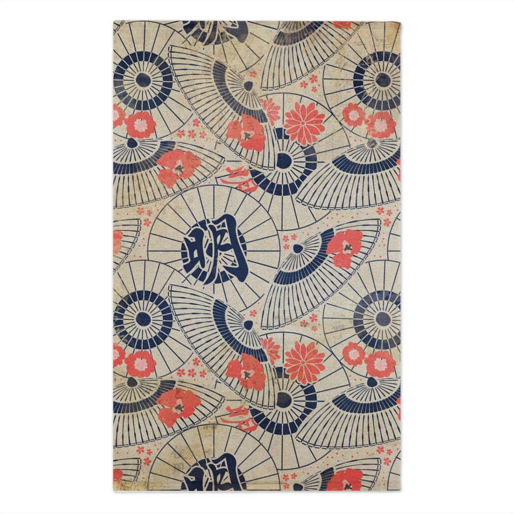 Japanese Umbrella Rally Towel, 11x18