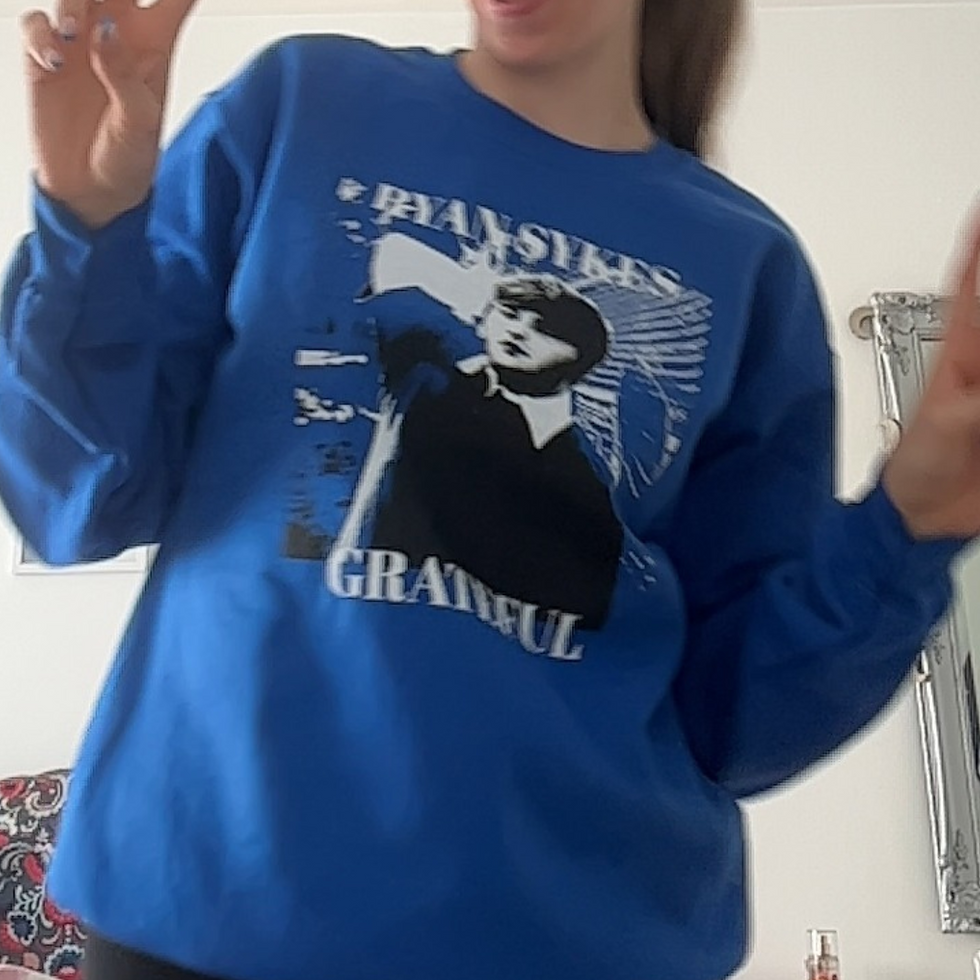 Thumbnail: Grateful Album Anniversary Washed Crewneck