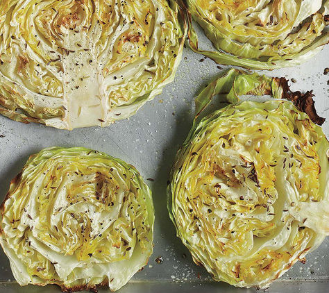 Roasted Cabbage Wedges
