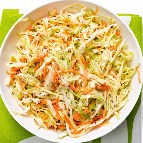Green Cabbage Coleslaw