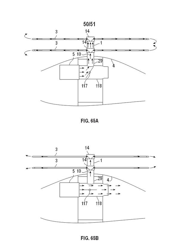 High speed dual rotor VTOL thrust drive system using turbofan engine