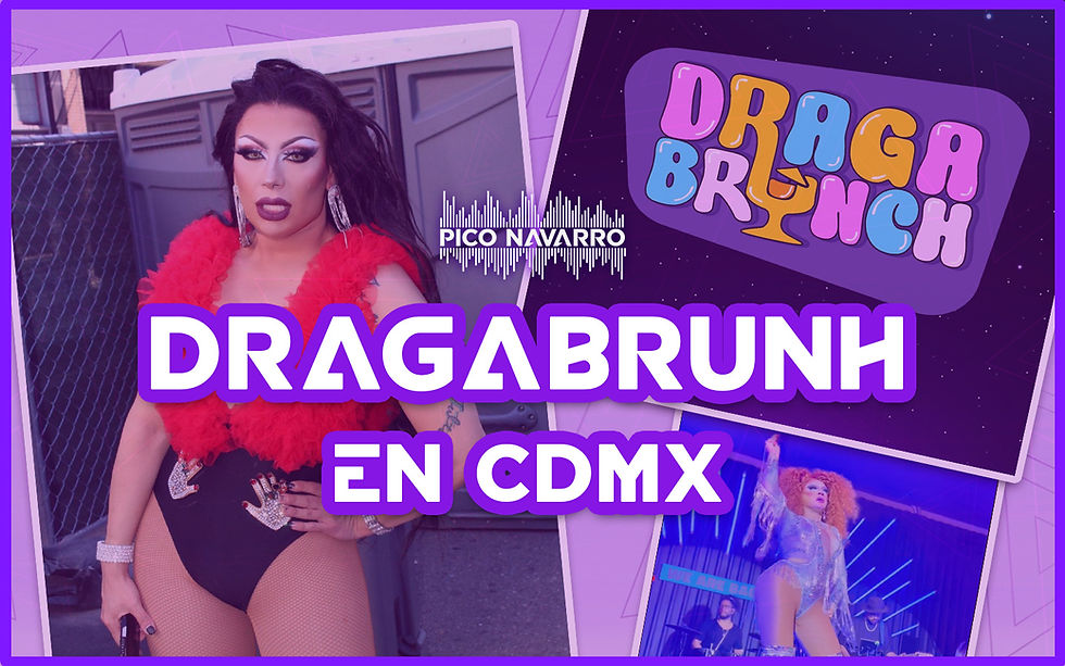 Regina Voce estuve en el primer DragaBrunch en la cdmx un brunch drag increible