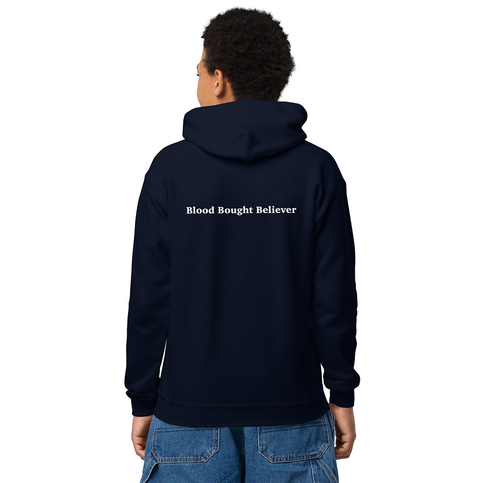 Thumbnail: B³ Unisex Youth Heavy Blend Hoodie