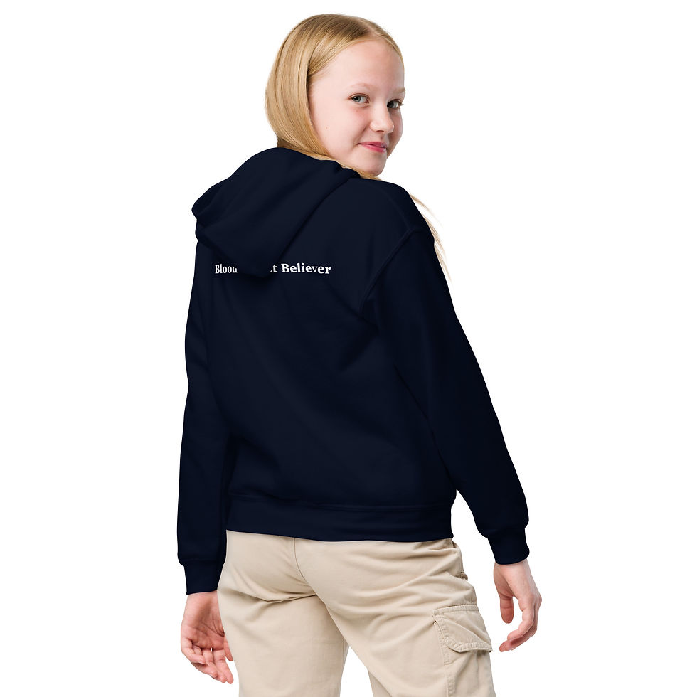 Thumbnail: B³ Unisex Youth Heavy Blend Hoodie