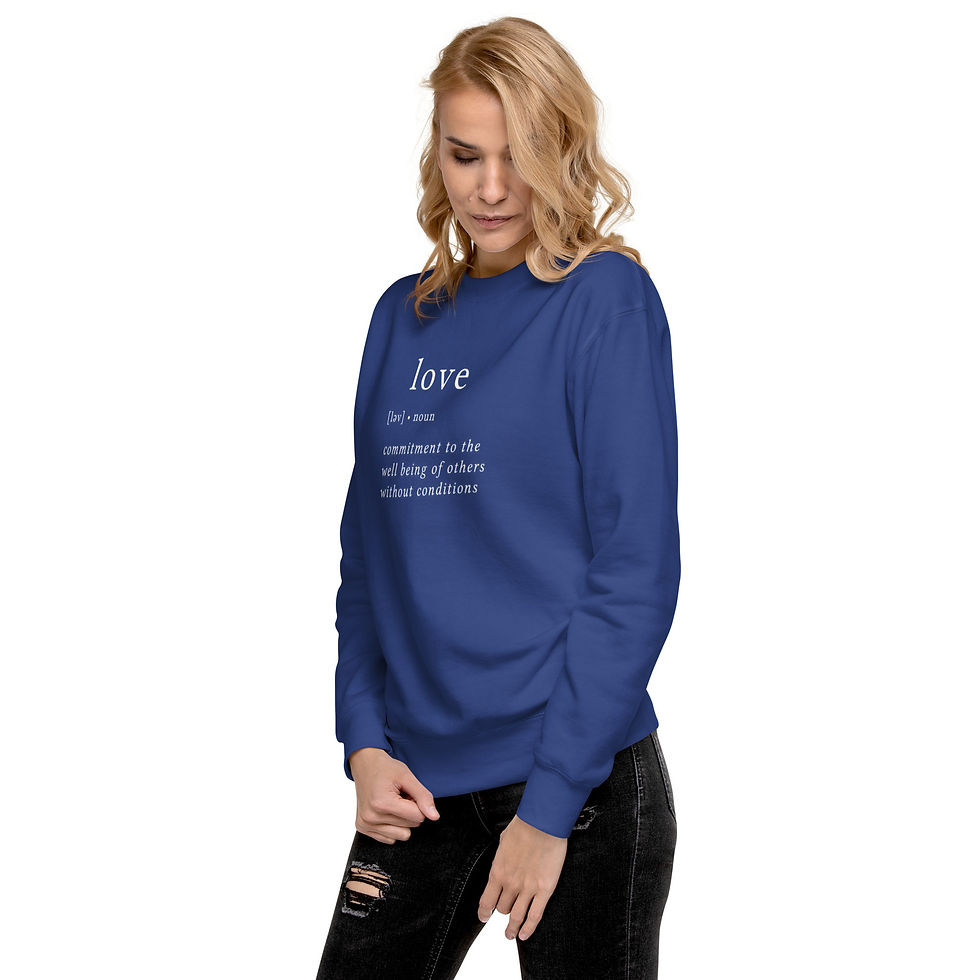 Thumbnail: Love Unisex Premium Sweatshirt
