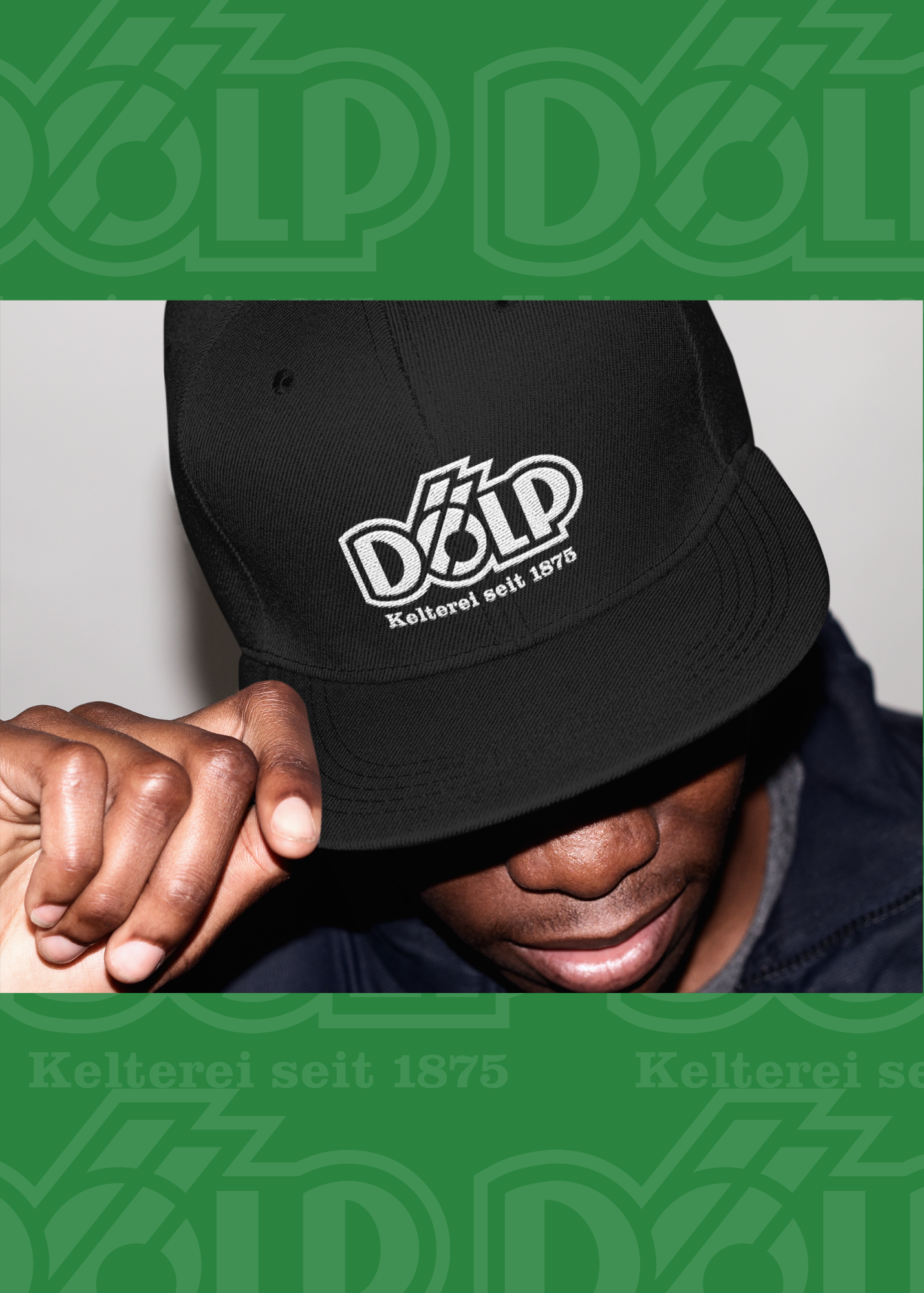 Flexfit Dölp Snapback Logo Weiss