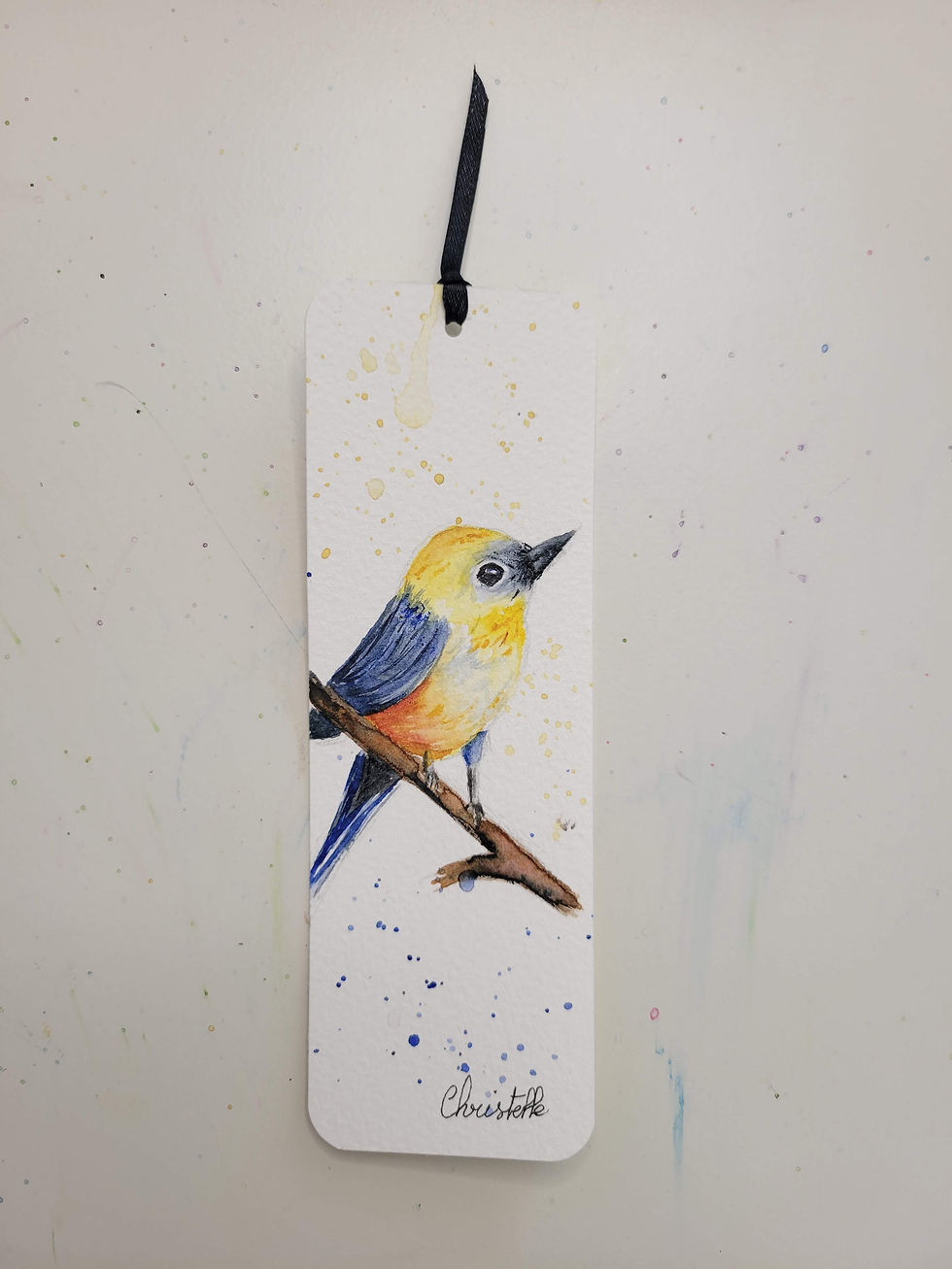 Thumbnail: Hand-painted Bookmarks