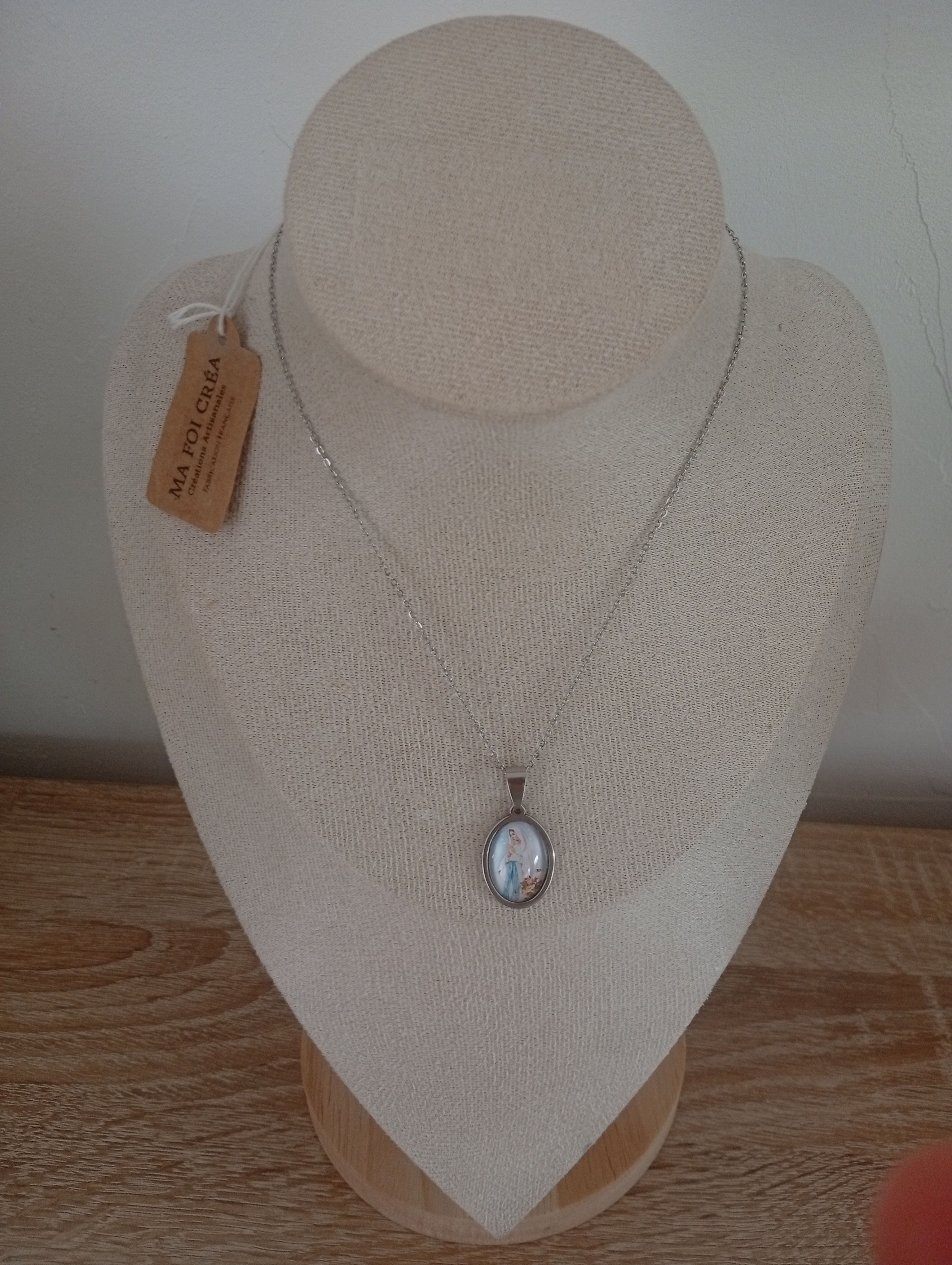 Collier VIERGE LOURDES