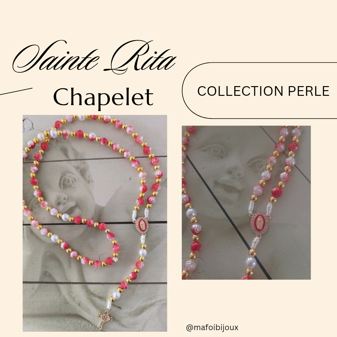 Chapelet SAINTE RITA ÉDITION LIMITÉE 