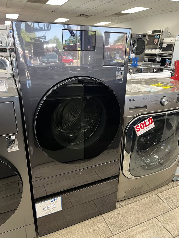 NEW Smart All-In-One Washer & Dryer Combo! 5.3 cu ft Front Load - Black