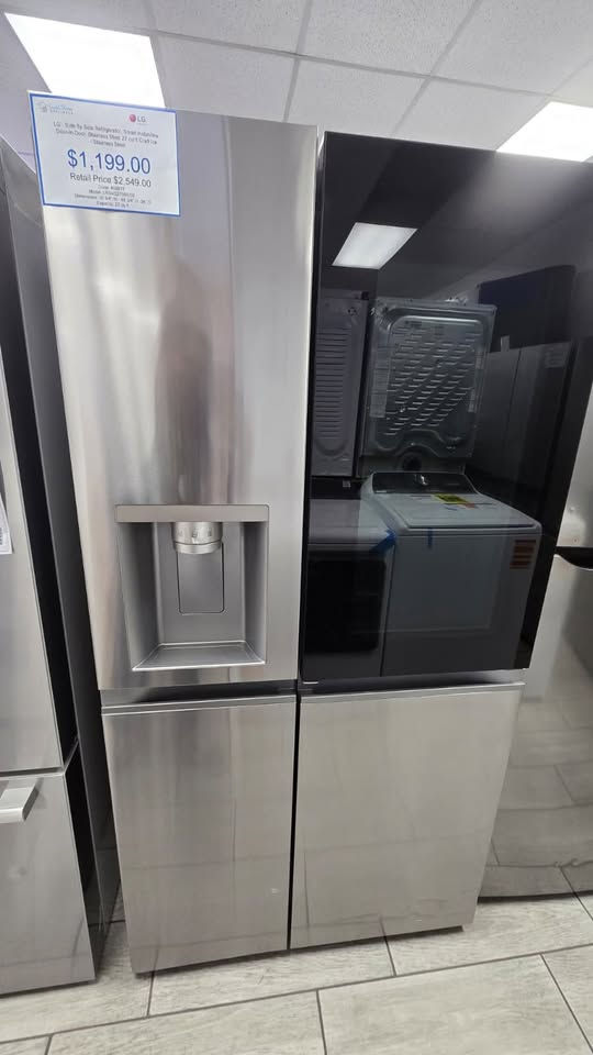 27 cu. ft. Smart Side-By-Side InstaView® Door-in-Door® Refrigerator with Craft I