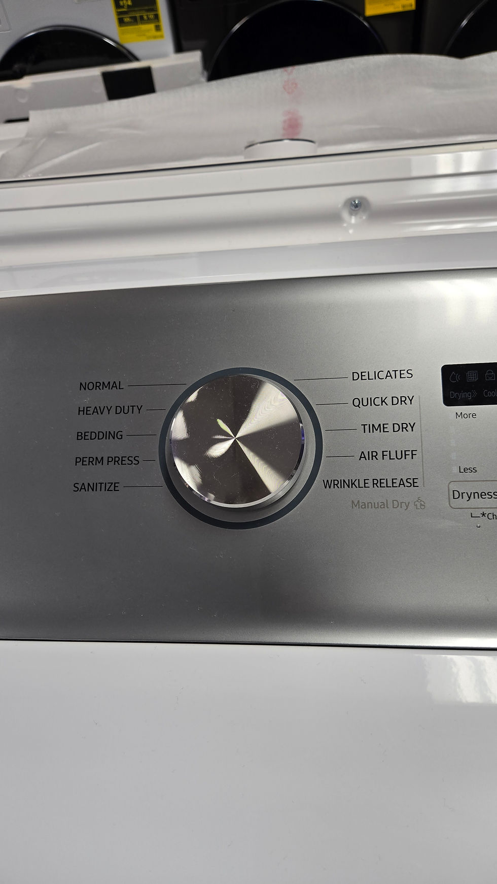 Samsung - 7.4 Cu. Ft. Gas Dryer with Sensor Dry - White