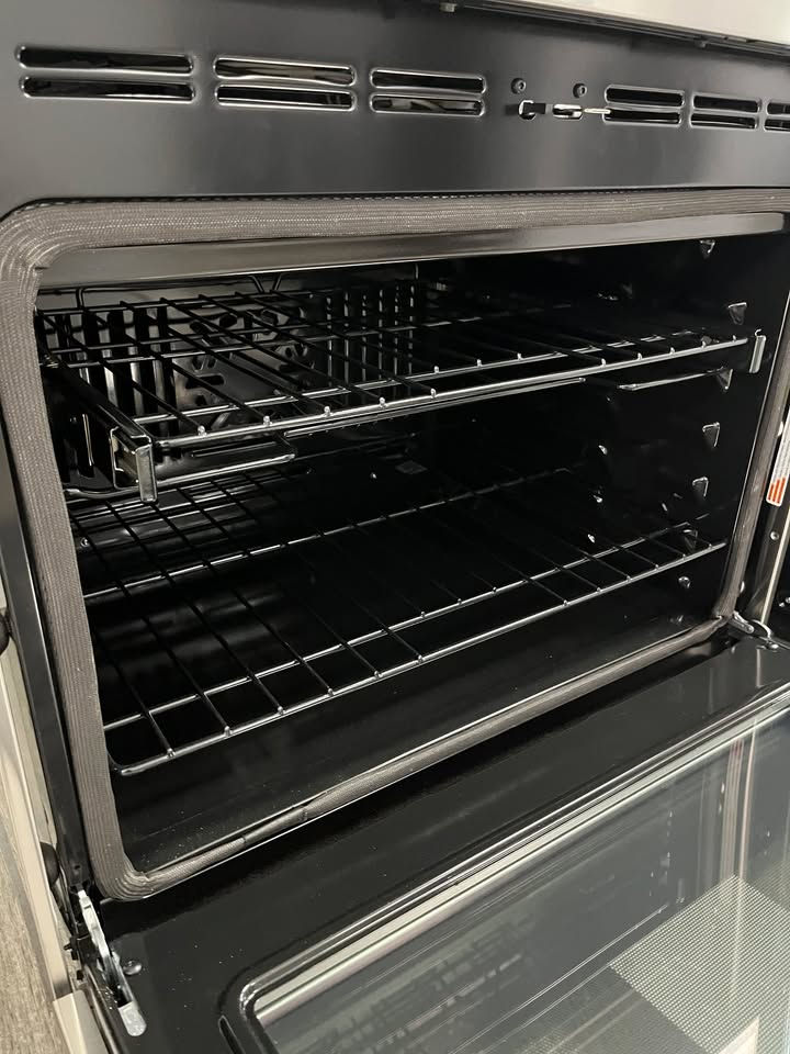 Smart GE Profile 30" Convection Double Wall Oven with AirFry & Precision Cooking