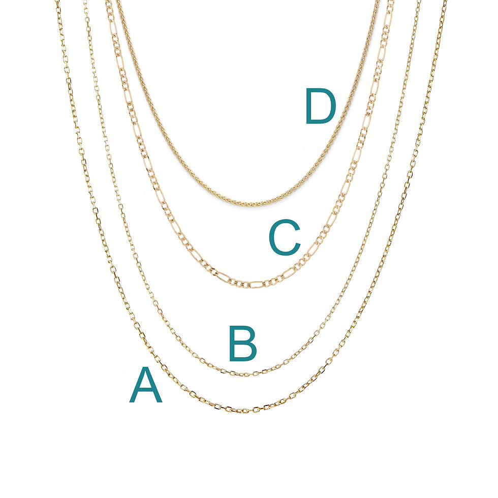 שרשרת זהב 14 קראט