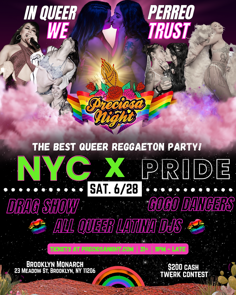 NYC PRECIOSA PRIDE!