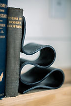 book ends holding up a row of books
