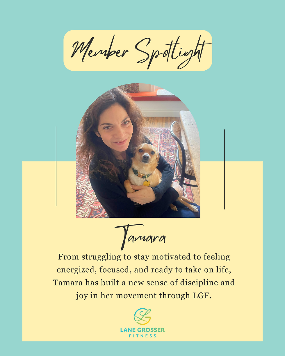 Lane Grosser Fitness Member Spotlight – Rachel