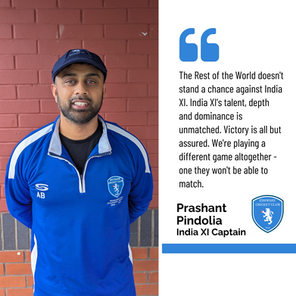 Pindolia says "ROW doesn't stand a chance" ahead of 2025 Edgware CC Inter Club