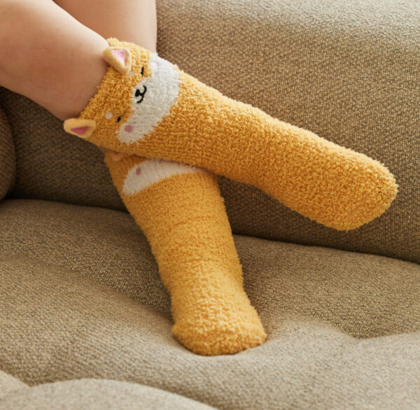 Thumbnail: Grippy Animal Socks - Asst.