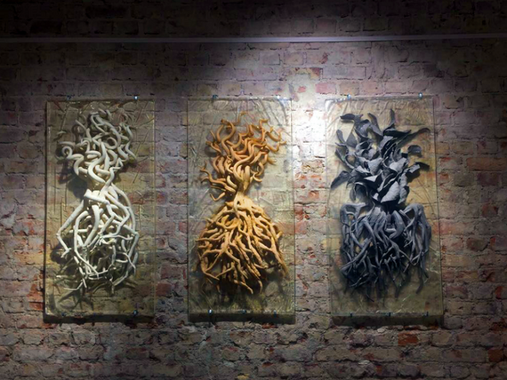 stoneware sculpture