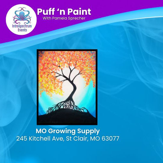 Puff n Paint Autumn Tree of Life