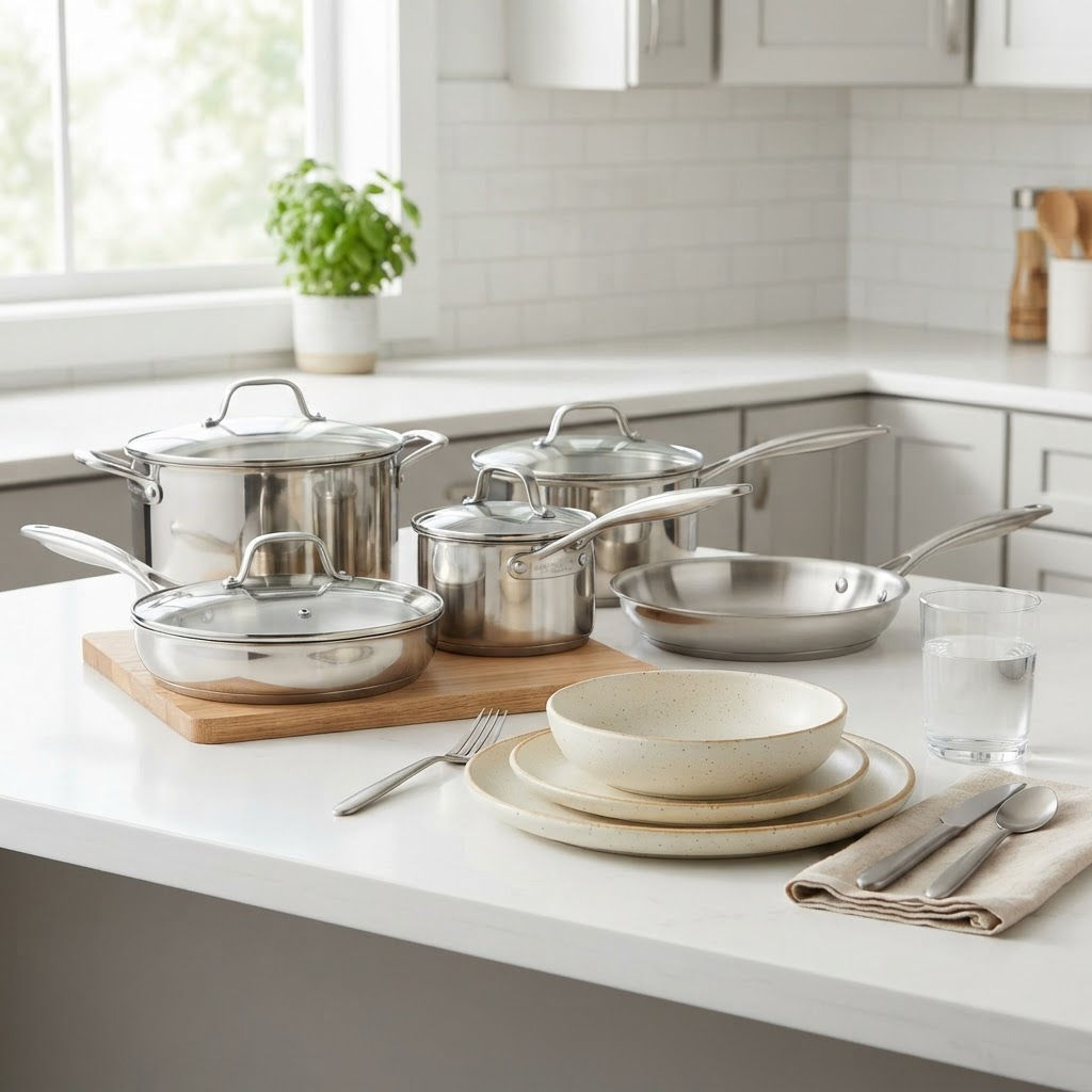 Stainless Steel Mixing Bowls 5pc