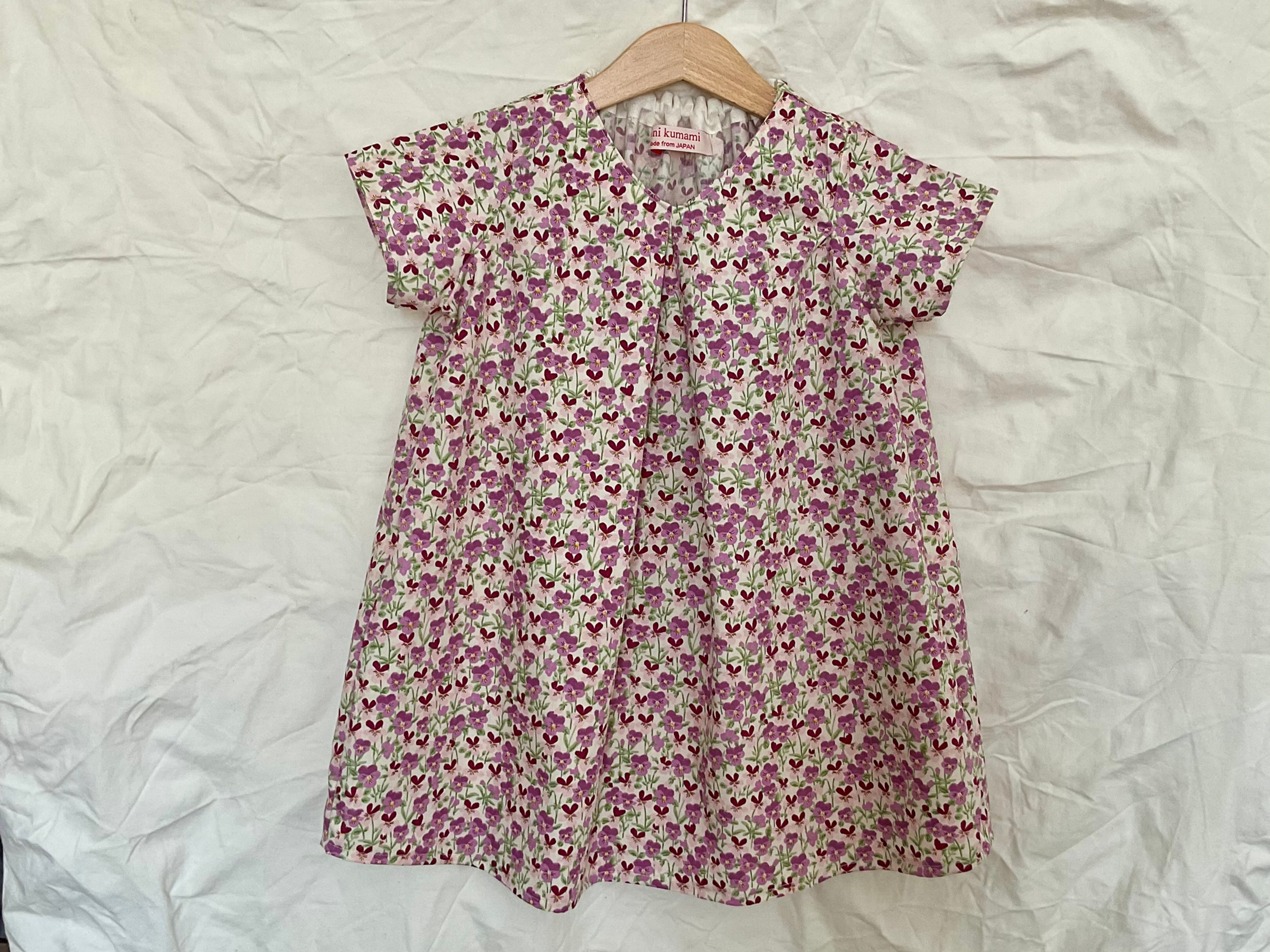 V-Neck Dress Viola-Pink