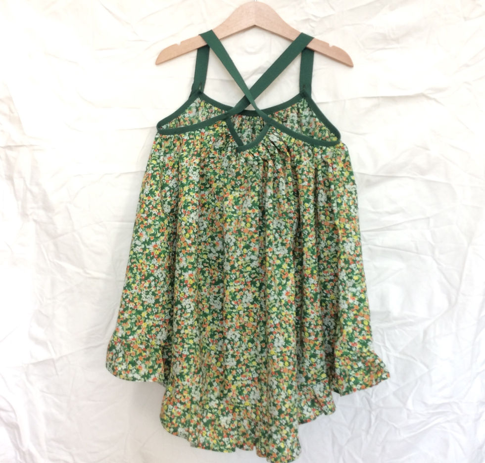 サムネイル： Sun Dress Green/ Red