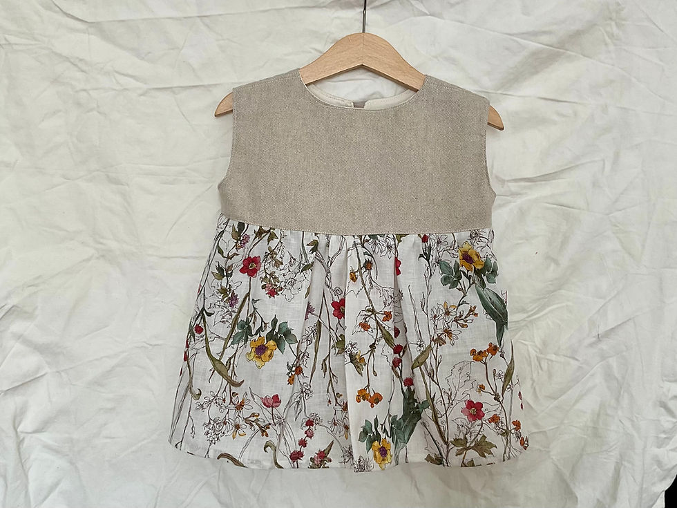 サムネイル： Linen-Botanical blouse