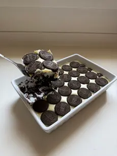 Dark Fantasy Tiramisu Protein Brownie