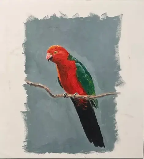 Oil on Cardboard
21.8 x 23.5 cm
$130

