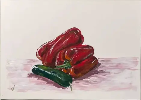 Capsicum and Cucumber