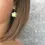 Thumbnail: Sterling silver flower dangle earrings