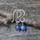 Thumbnail: Kyanite sterling silver dangle earrings