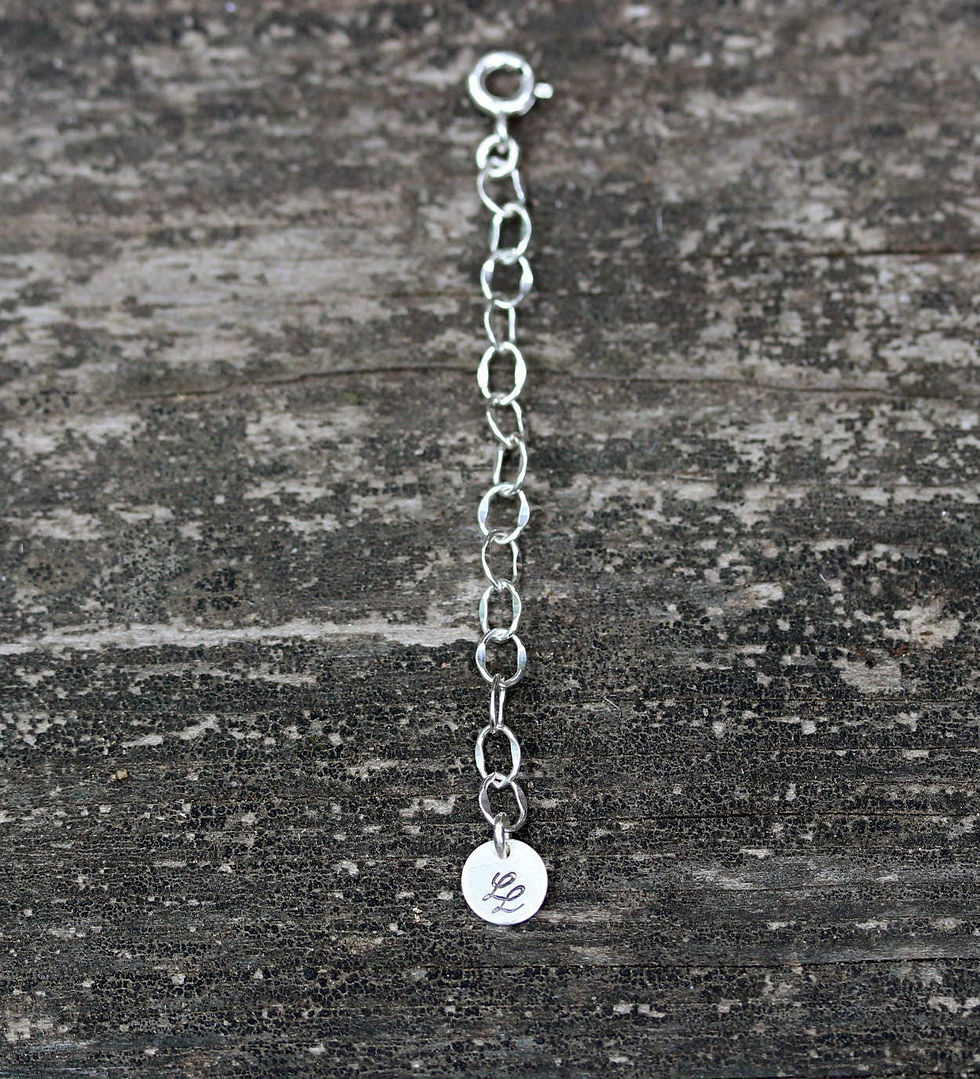 Thumbnail: Sterling silver necklace extender