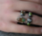 Thumbnail: Chunky Open Ring - Kingman Turquoise