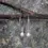 Thumbnail: Fresh water pearl sterling silver dangle earrings