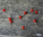 Thumbnail: Carnelian sterling silver beaded layer necklace