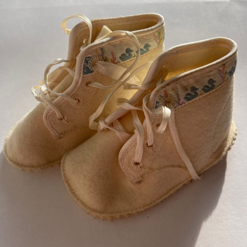 100% Wool Baby Shoes | Seventh Vintage