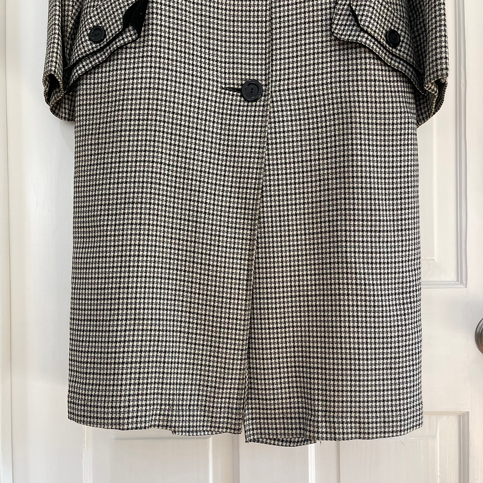 Thumbnail: Workers Union Velvet Collar Pea Coat