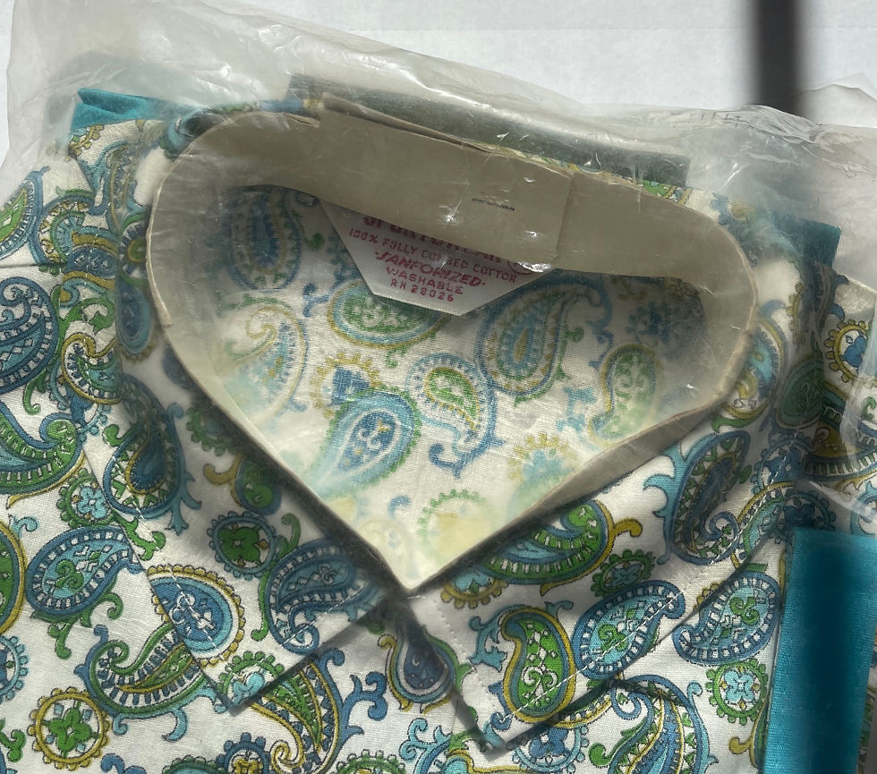 Thumbnail: 1960s Paisley Jamaica Set