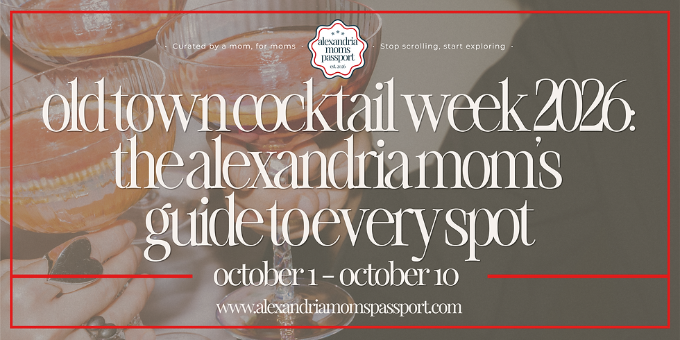 Old Town Cocktail Week 2026: The Mom's Guide to Every Spot