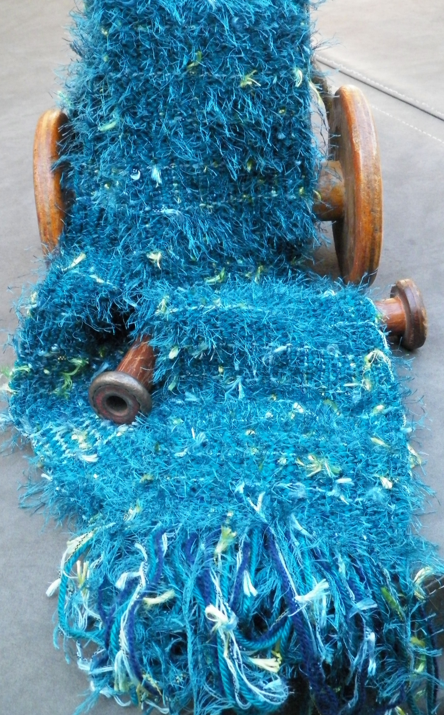 "Rippled Water" scarf